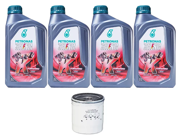 Kit troca de óleo e filtro  Fiat Cronos Argo Uno 1.3 8v Firefly 0w20 original
