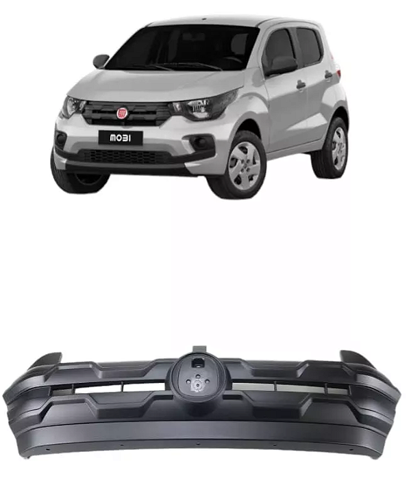 Grade dianteira radiador Fiat Mobi 17/20 100243570