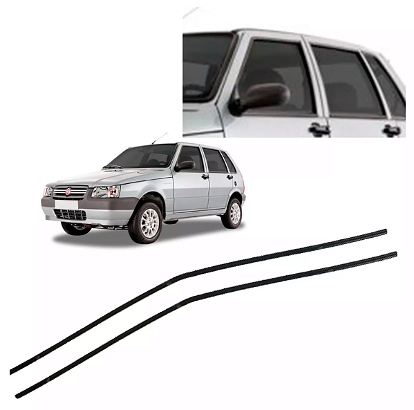 Par guarnição pingadeira diant Elba Premio Uno mille 4 portas original 7529770-7529769