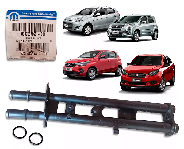 Cano tubo ar quente Uno Palio Mobi Grand siena original Fiat 7087668 / 503511100