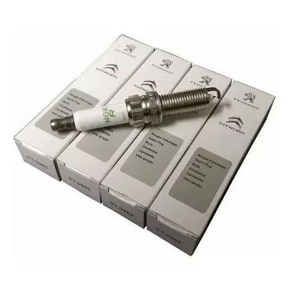 Jogo vela de ignição Peugeot Citroen motor 1.6 thp Psa 5960L5