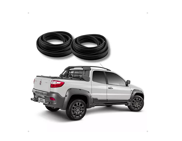 Borrachas das portas original Palio Strada dianteira 2 portas 51938600-51938603