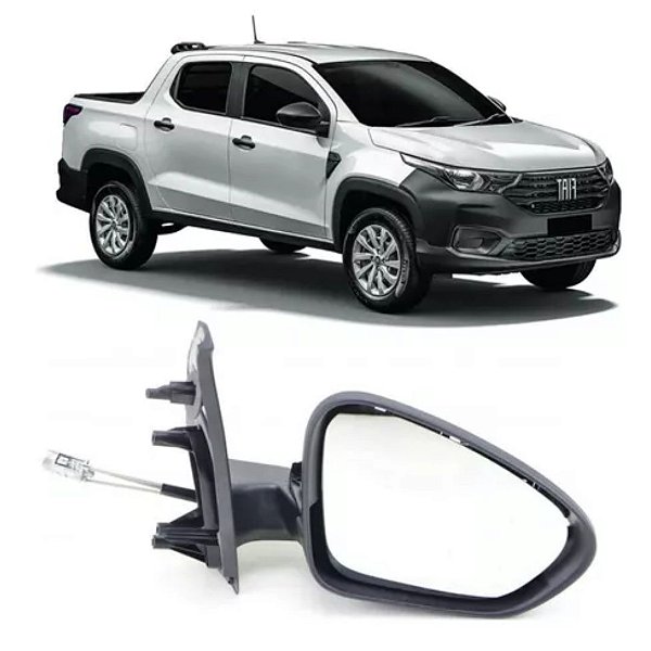 Retrovisor lado direito nova Strada 2020 a 2023 Manual Original 100264293