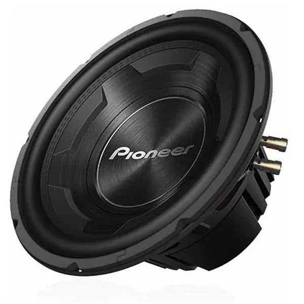 Alto-falante Subwoofer Pioneer Ts-w3090br Para Carro/caminhonete Cor Preto De 4 162mm X 308mm X 12 X 1 Unidade
