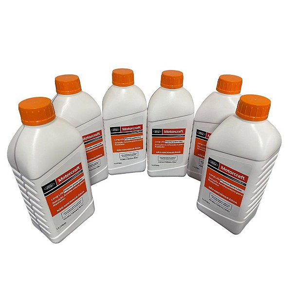 Kit 6l Aditivos Radiador Motorcraft Ford Fiesta Ecosport Ka
