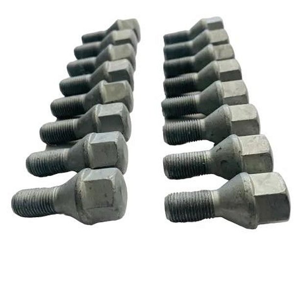 Kit  16 Unidades Parafuso Roda Liga Leve Fiat Strada Uno Original 60658212