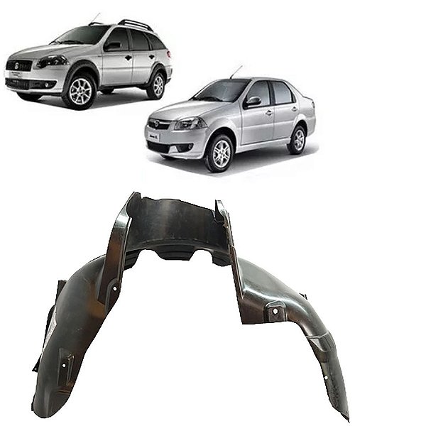 Parabarro dianteiro esquerdo Palio Siena 2003 a 2017 Original 51976684