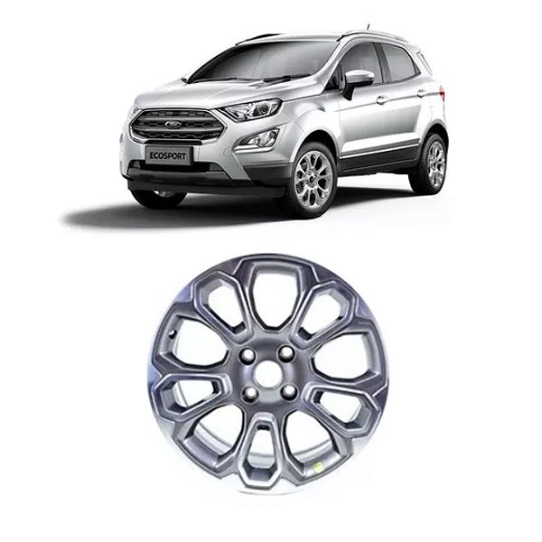 Roda Liga Aro 17 Prata Ecosport Original Ford Unidade