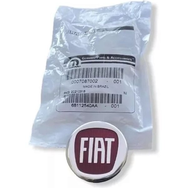 Emblema Volante Fiat Palio Siena Strada Uno Mille Original 7087002