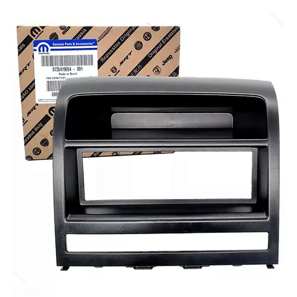 Moldura Central Painel Fiat Palio Siena Strada Idea Original 735419654