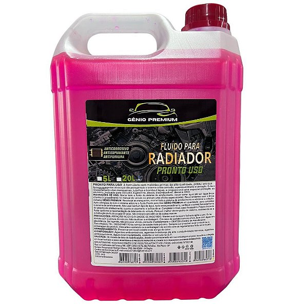 Aditivo Radiador pronto uso 5 litros