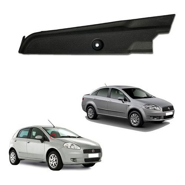 Acabamento Moldura Parabrisa Direito Punto Linea Original