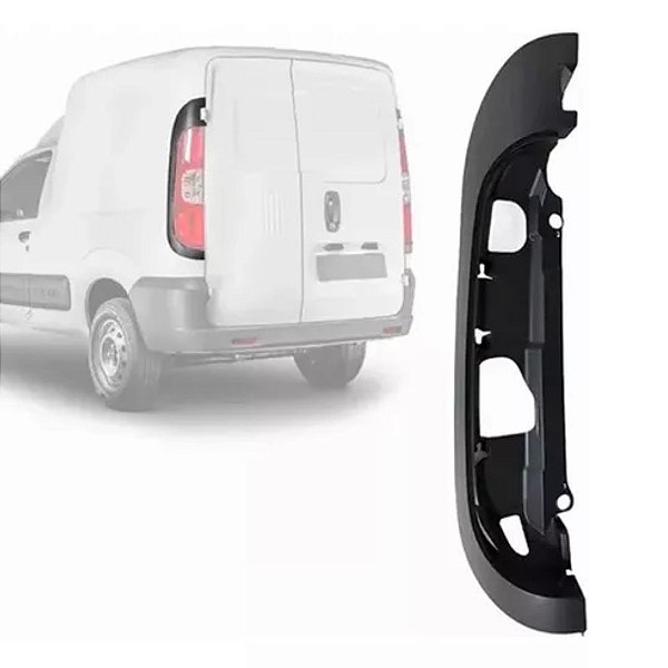 Moldura Lanterna Lado Esquerdo Nova Fiorino 2014 em diante