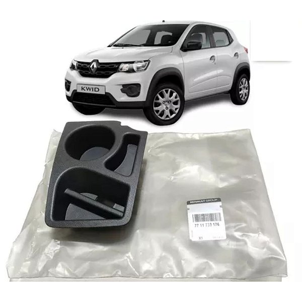 Porta Copos Renault Kwid 2017 a 2021 Original 7711733176