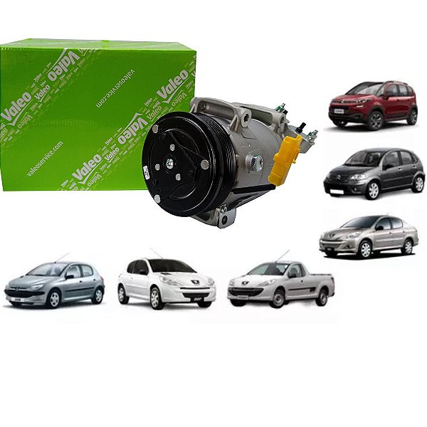 Compressor Ar Condicionado Aircross C3 206  Valeo 812617