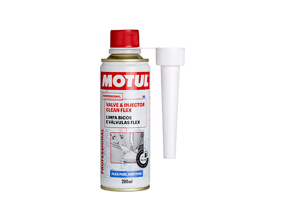 Aditivo Limpeza Flex Motul Valve & Injector Clean 200 Ml