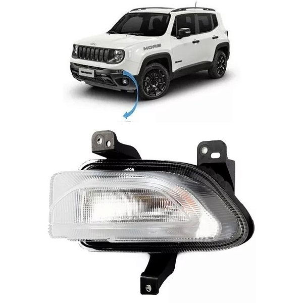 Lanterna Pisca E Auxiliar Esquerdo Renegade Jeep 52177776