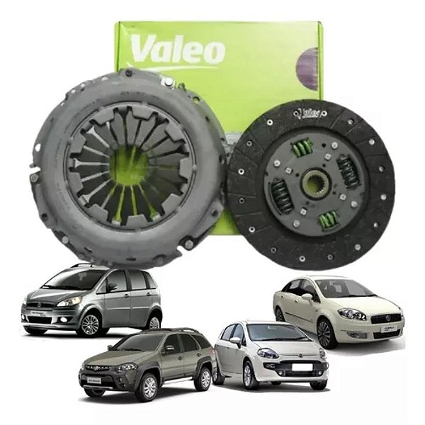 Kit Embreagem Fiat Linea Bravo Idea 1.6 1.8  Dualogic Valeo 228073