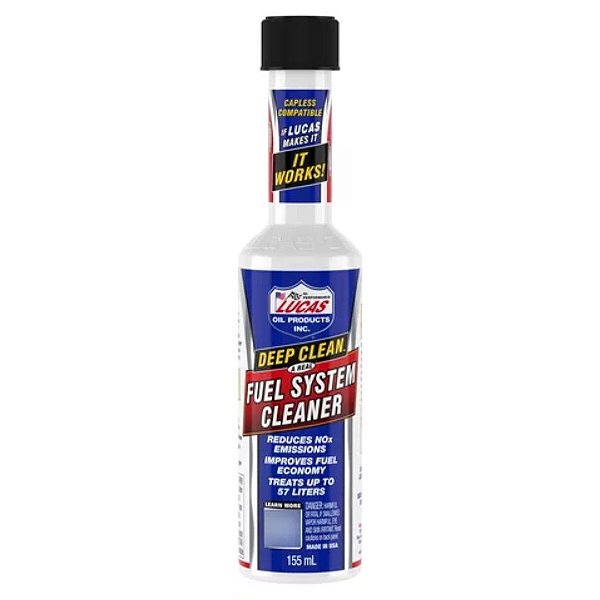 Deep Clean 155ml - Lucas Oil Aditivo para combustivel Diesel