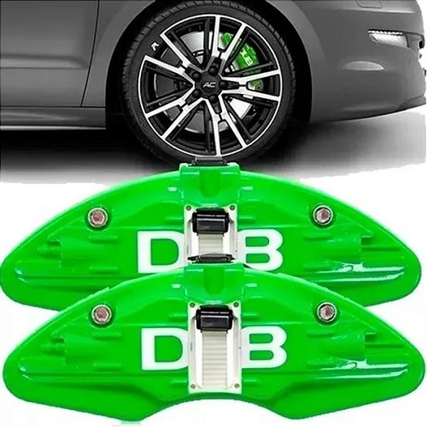 Capa De Pinça Pastilha Dub Verde 1 Par Gol G2 G3 G4 G5