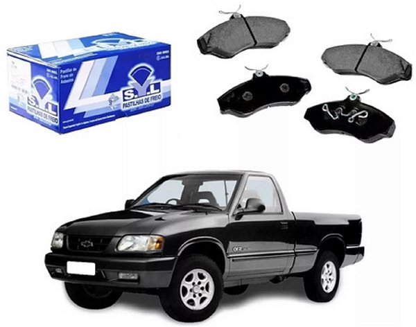 Jogo Pastilha Freio Blazer 1995 1996 1997 1998 1999 2000