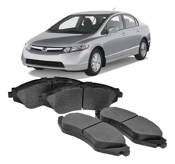Pastilha De Freio Syl Honda Civic Si 2007 A 2012
