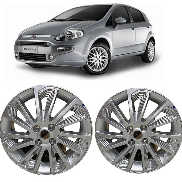 Roda Fiat Punto Essence Aro 16 Original 100238604 Par  100238604