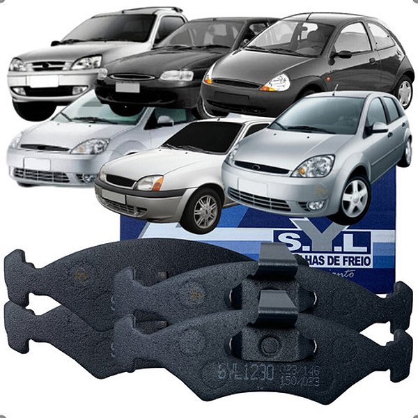 Pastilha De Freio Diant Ford Escort 1.8 16v Sw 1997 Á 2009