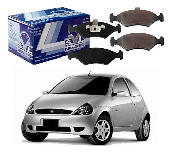 Pastilha Freio Dianteira Original, Ford Ka 1.0 2003