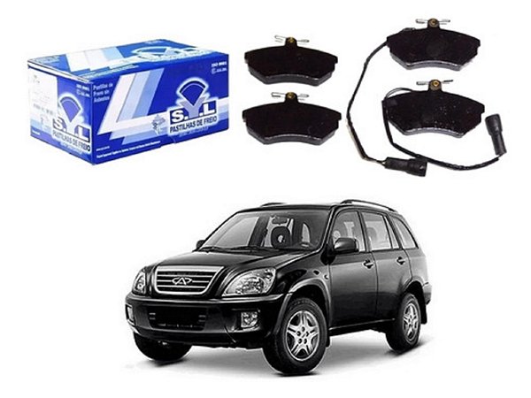 Pastilha Freio Dianteira Original Chery Tiggo 2.0 16v 2009