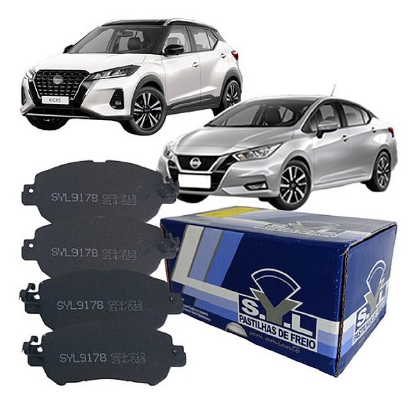 Pastilha Freio Nissan Kicks 2016 2017 2018 2019e Versa 2021