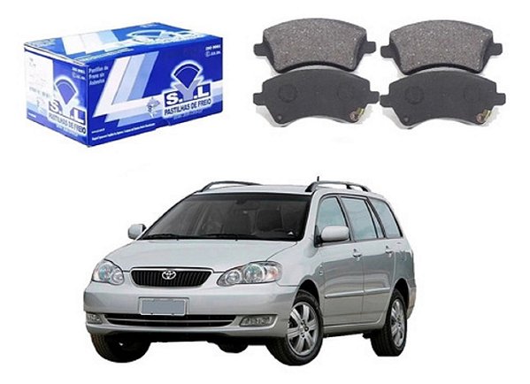 Pastilha Freio Dianteira Syl Corolla 1.8 Xei 2006 2007 2008