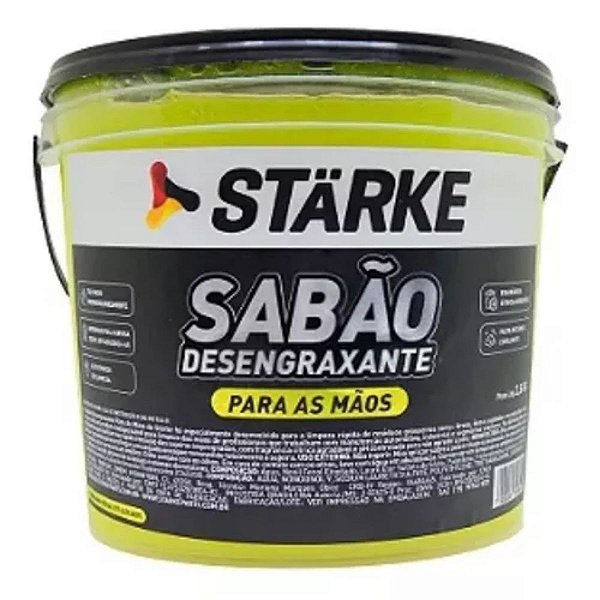 Desengraxante Sabão pasta gel lava as mãos 2,5L Starke