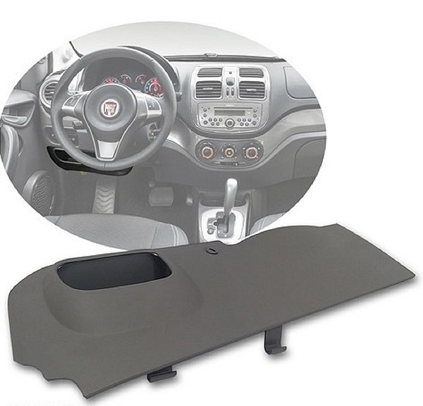 Tampa Caixa Fusível Cinza Claro Fiat Novo Palio 2015 Orginal