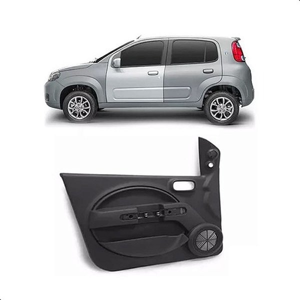 Forro Porta Dianteira Esquerdo Novo Uno Vivace 4P Original