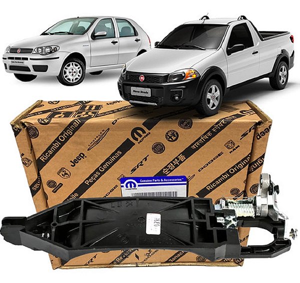 Base Suporte Maçaneta Direita Dianteira Fiat Palio Strada
