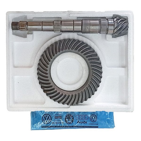 Coroa E Pinhão Vw Gol Parati Saveiro 1.0 43x9 Original