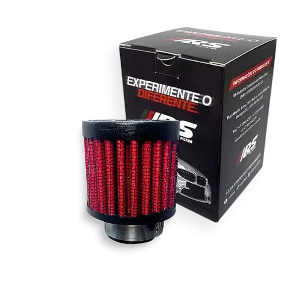 Filtro De Respiro De Óleo Boca 10mm Altura 40mm RS Filter