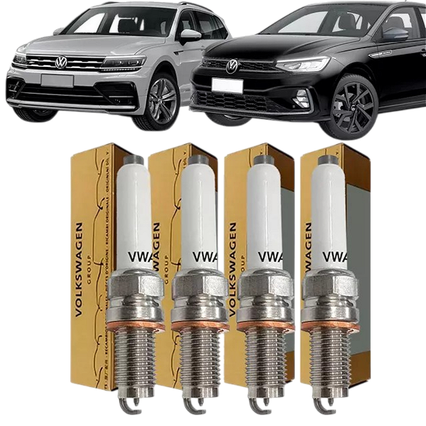 Jogo Vela Ignição Original Golf Jetta Tiguan Q3 A3 1.4 Tsi