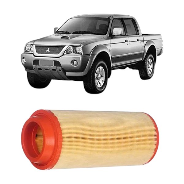 Filtro Ar Mitsubishi L200 2.5 3.2 98 A 2009 Tecfil Ars7109