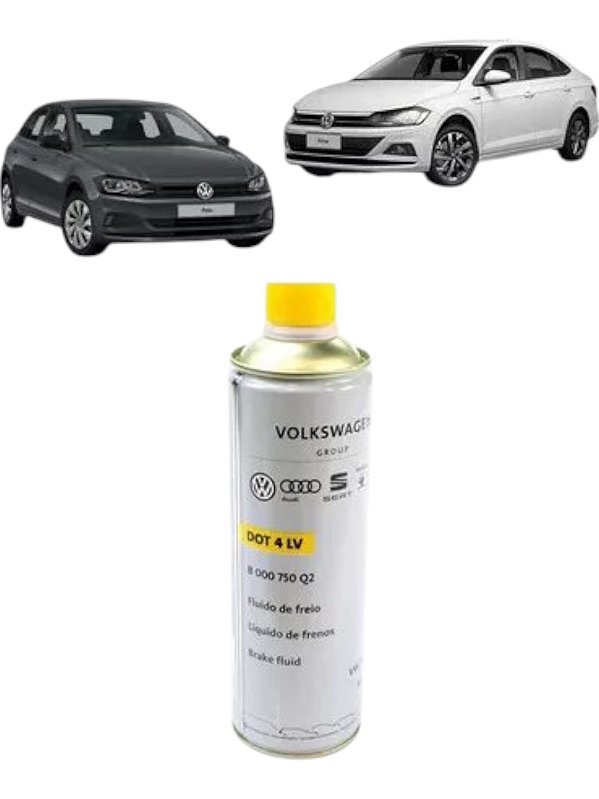 Fluido De Freio Dot 4 Original Vw 500ml B000750q2