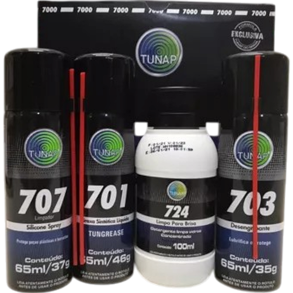 Tunap 7000  - Kit Revisão Automotiva - Kit Revisão