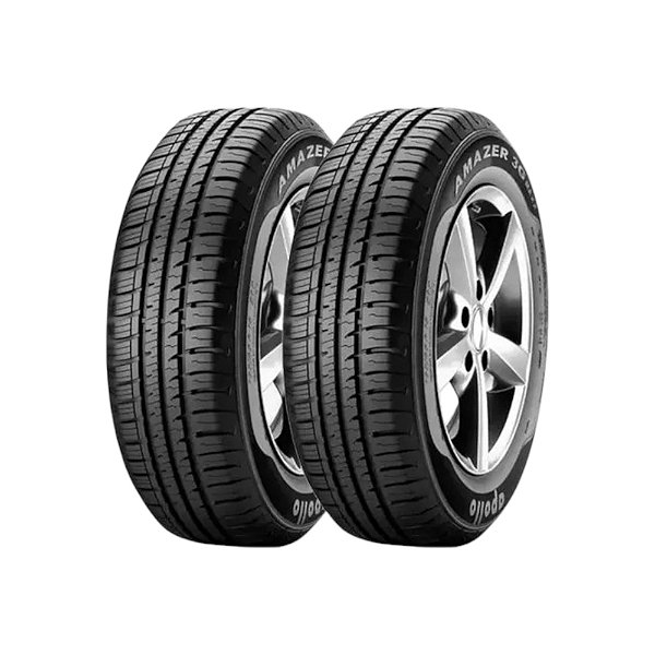 Kit 2 Pneus Apollo Aro 14 185/65r14 Amazer 3g Maxx 86t