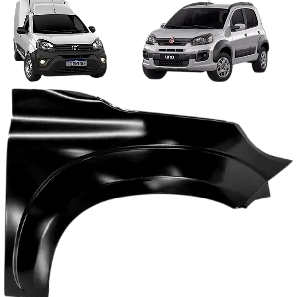 Para-lama Dianteiro Direito Novo Uno Fiorino Fiat 52057905