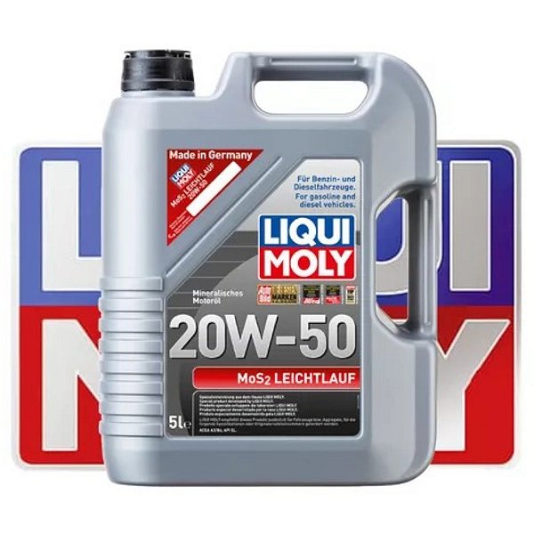Liqui Moly 20w-50 Mos2 Leichtlauf 20w-50 05 Lt 1212