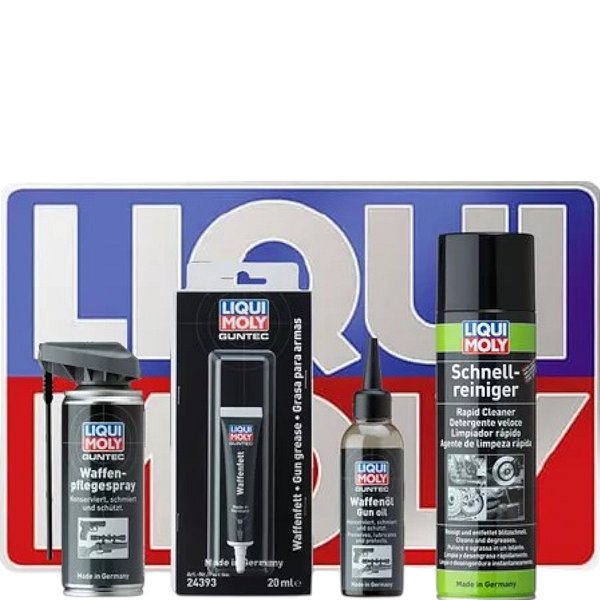 Liqui Moly Guntec Combo Kit Limpeza + Proteção 24391 - 3318 - 4390 - 24393