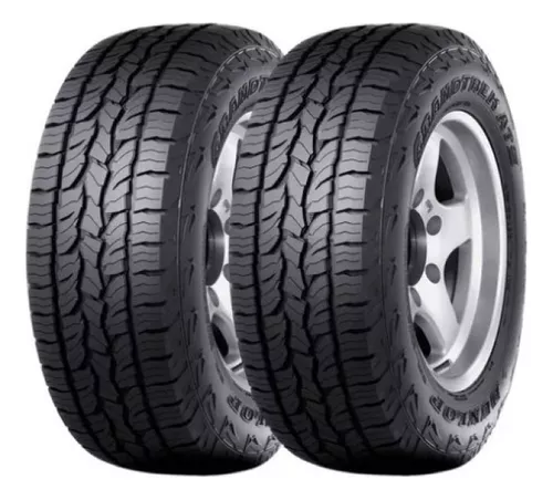 Kit 2 Pneus Dunlop Aro 17 215/60r17 Grandtrek At-5 100h