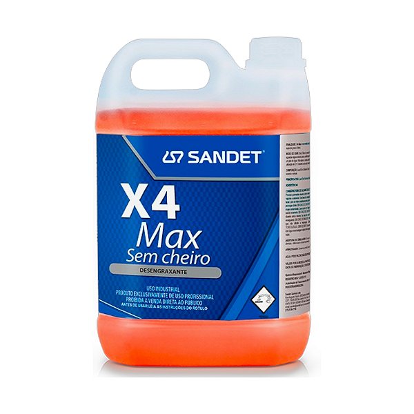 Desengraxante Solupan Automotivo X4 Max Sem Cheiro Sandet
