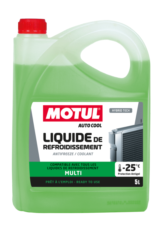 Fluido De Arrefecimento Motul LR MULTI -25°C 5 Litros
