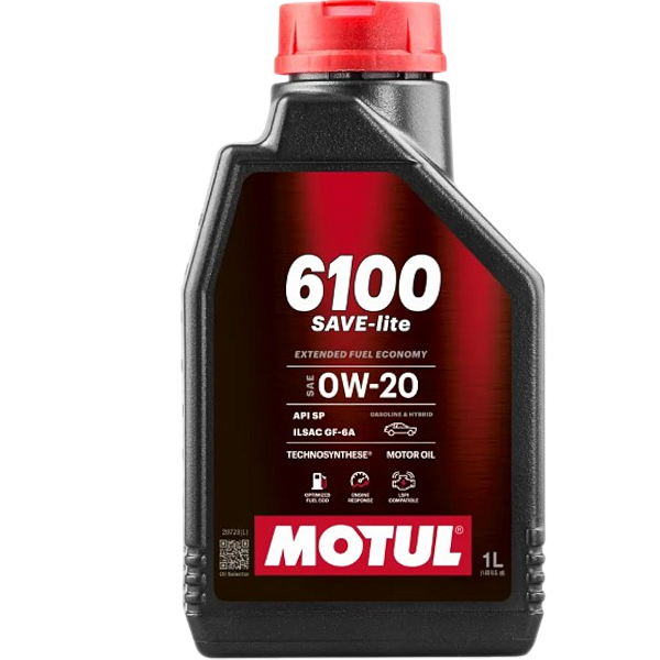 Óleo de Motor Motul 6100 0w20 Sintético Onix Civic Fit HRV